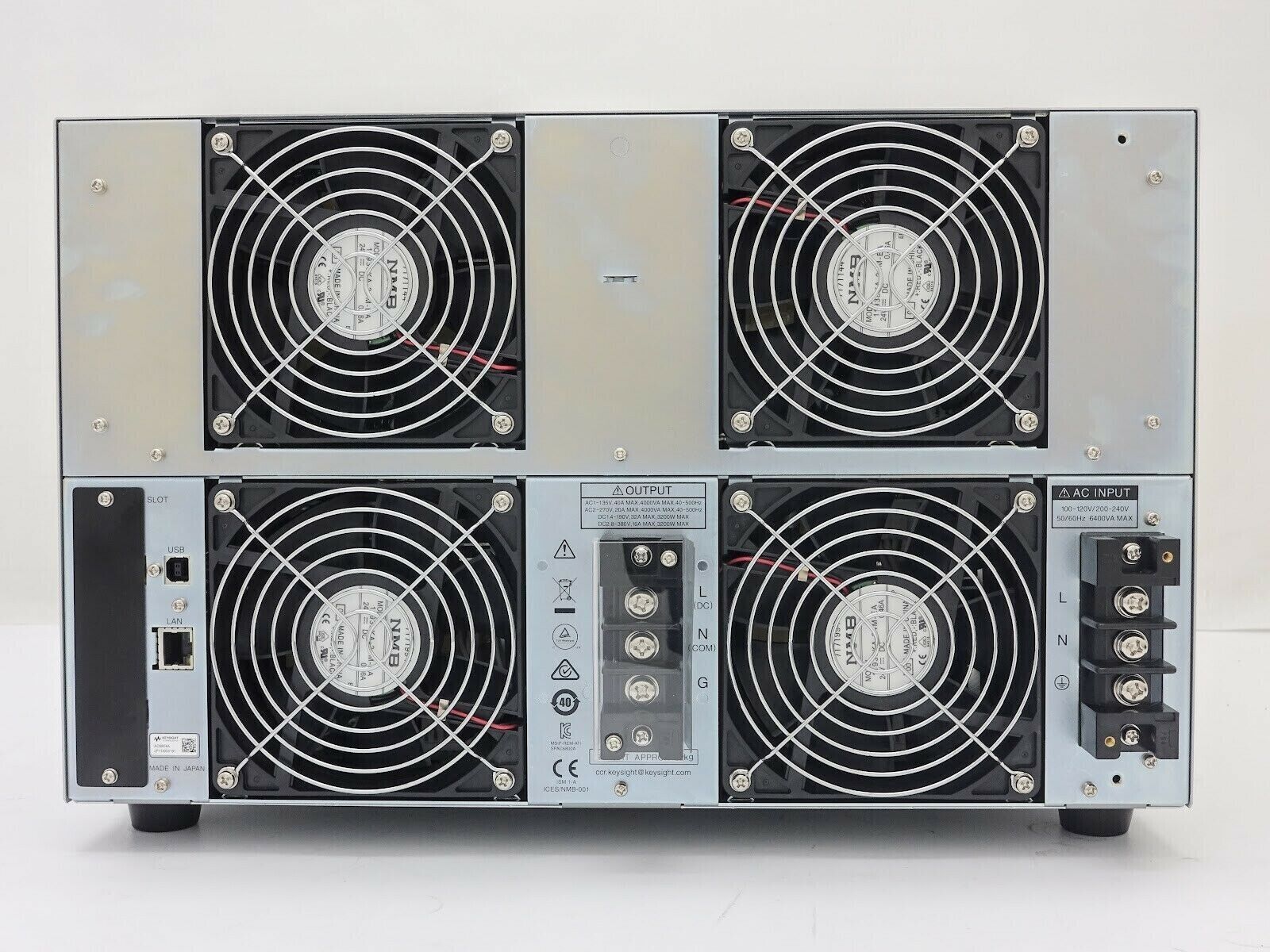 Keysight AC6804A Basic AC Power Source, 4000 VA, 270 V, 20 A , 2 in stock Keysight AC6804A Basic AC Power Source, 4000 VA, 270 V, 20 A , 2 in stock